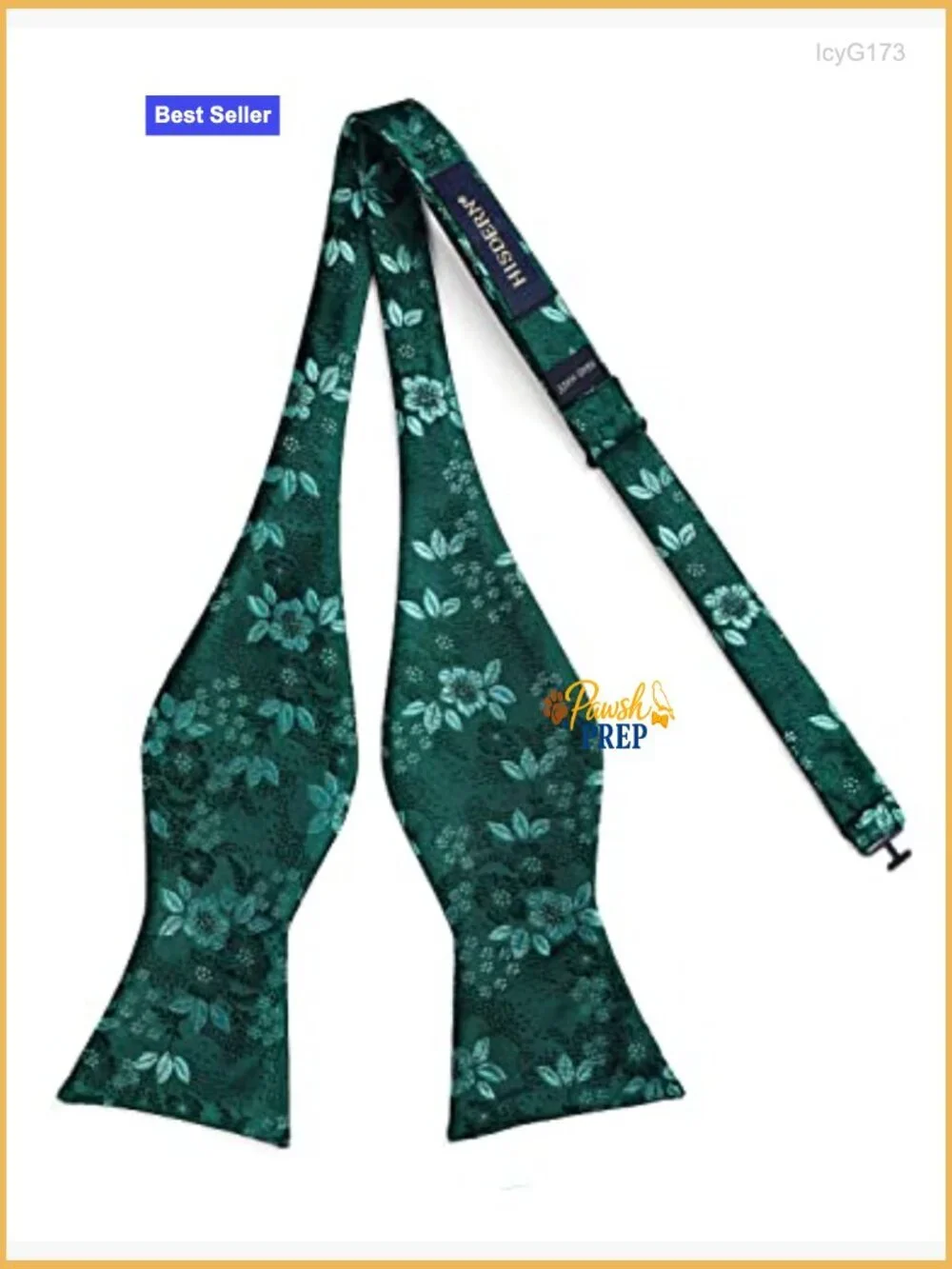 Self-Tie Bow Tie Set with Pocket Square, Silk Blend, Formal Wear